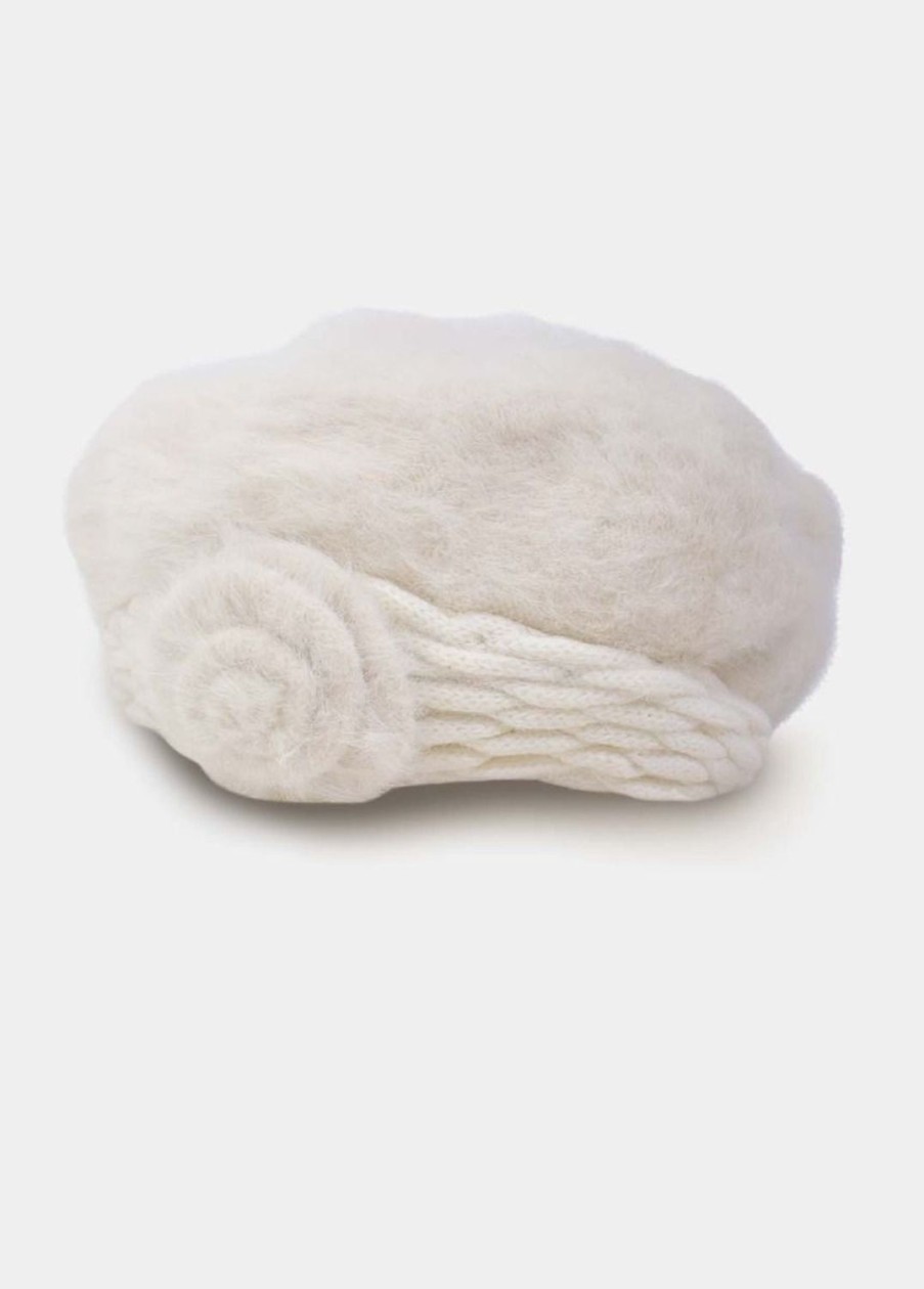 Accessoires Coton Du Monde | Beret Blanc