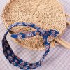 Accessoires Coton Du Monde | Bandeau Africain Twist 29 Marine