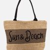 Accessoires Coton Du Monde | Sac De Plage En Toile Amelia Sable Marron