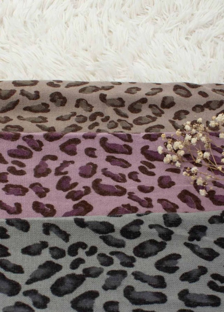 Accessoires Coton Du Monde | Echarpe Multiposition Leopard Taupe