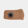 Accessoires Coton Du Monde | Bandeau Pompon Marron