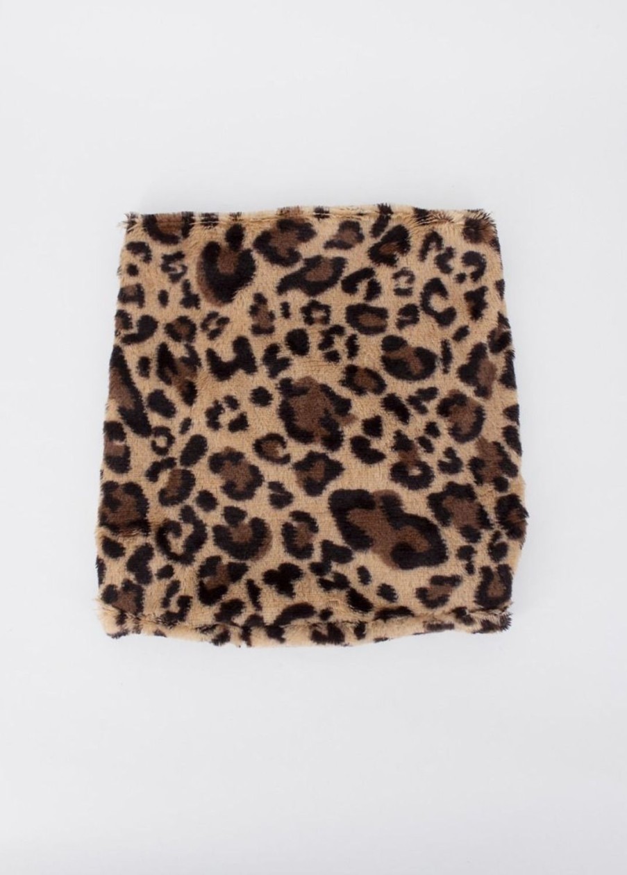 Accessoires Coton Du Monde | Echarpe Tour De Cou Leopard